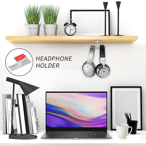 Hodetelefonholder Hodetelefonholder Skrivebord Oppbevaring Multifunksjonell