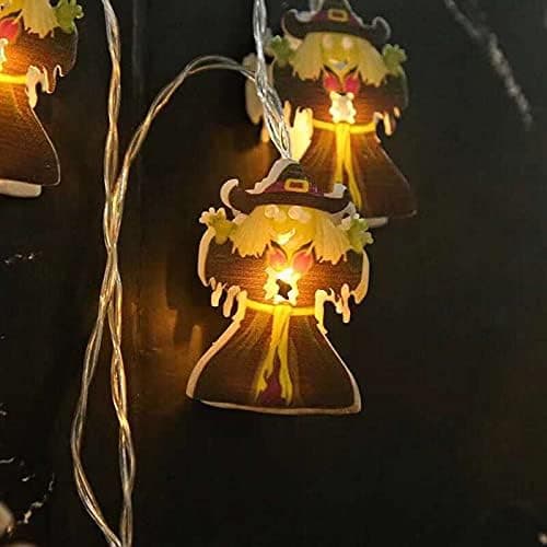 Halloween Elf String Lights Vanntett LED Lysekrone Egnet f