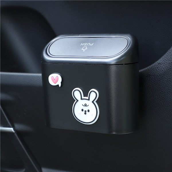 2 kpl Pieni Auton Roskakori, Auton Roskakori Kansi, Vedenpitävä Auto