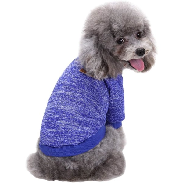 Pet Dog Clothes Dog Sweater Soft Thickening Warm Puppy Shirt Pup