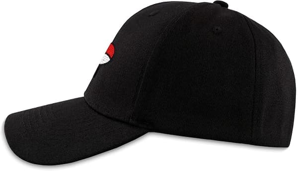 Anime Naruto Baseball Cap Justerbar Hatt Snapback Cap Böjd Bri