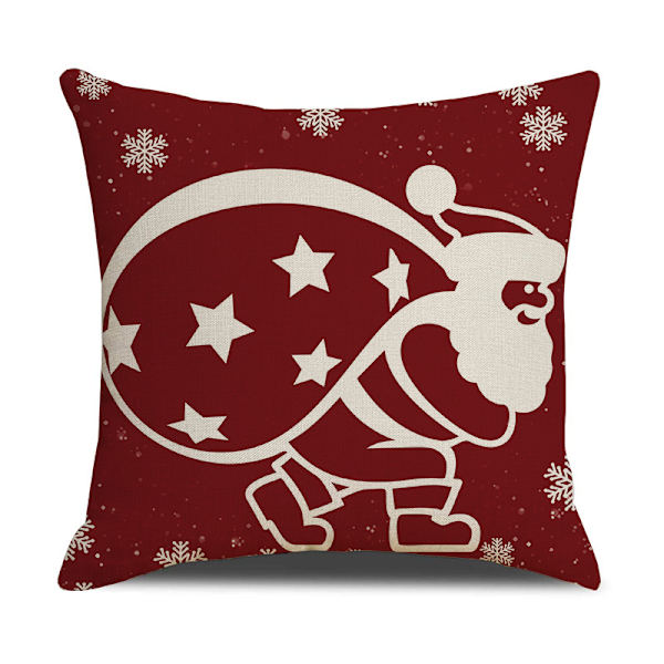 4PCS Juletema Putetrekk, Juleputetrekk, Jule