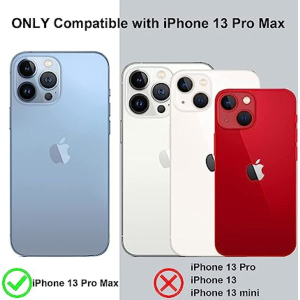 Kompatibel med iPhone 13 Pro Max 6,7 tum