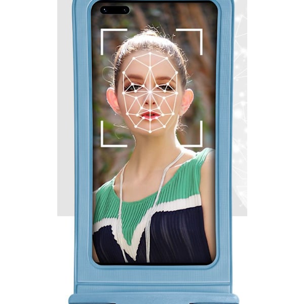 Vanntett smarttelefonpose [IPX8] opptil 6,8\"