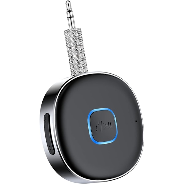 Bluetooth-hjelpemottaker for bil, trådløs Bluetooth 5.0 lydmottaker