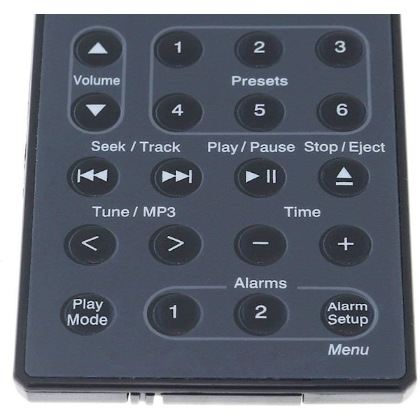 Passar till BOSE / Dr. Miaoyun Wave CD-ljudfjärrkontroll musiksystem