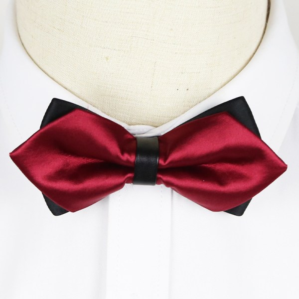 7 stk. bryllup spids dobbelt lag butterfly slips - koreansk mode forretning