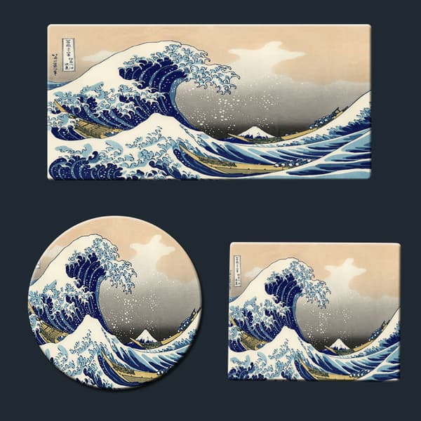 Sæt med 3 Oversized Gaming Mouse Pad Computer Mouse Pad Desk Mat
