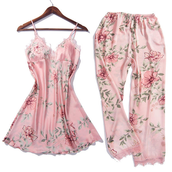 Silkepyjamas for kvinner Pyjamas jenter Pyjamas damer Pyjamas Sati