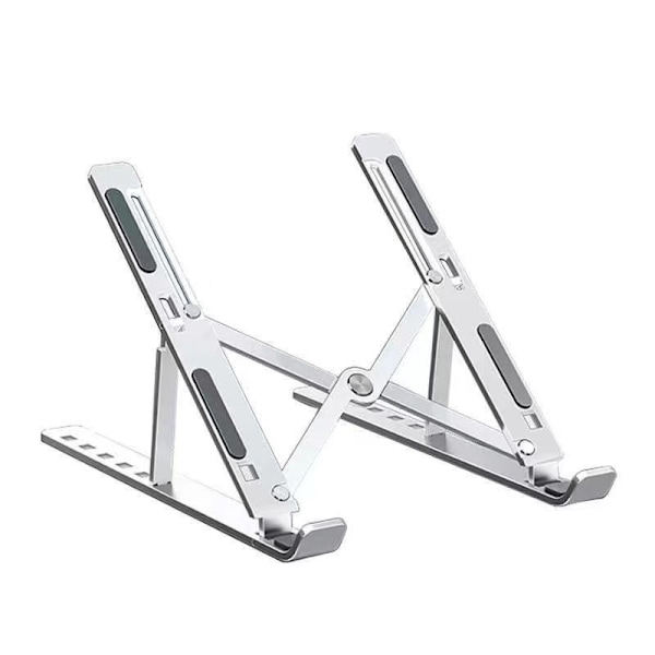Laptopstativ, justerbart aluminiumstativ med magnet, port