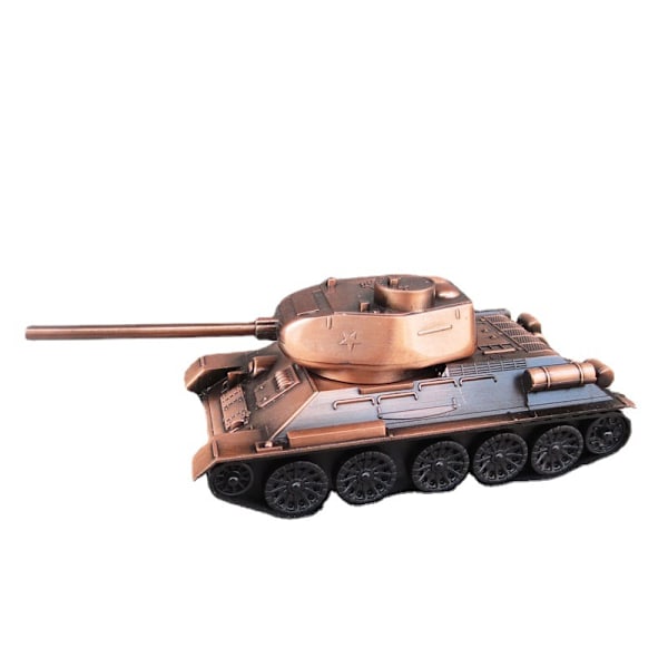 Zink-legering tank simulering militär modell metallhantverk prydnader