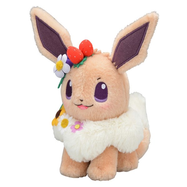 1 Piece Spring Festival Easter Series Plush Doll with Flower Clo