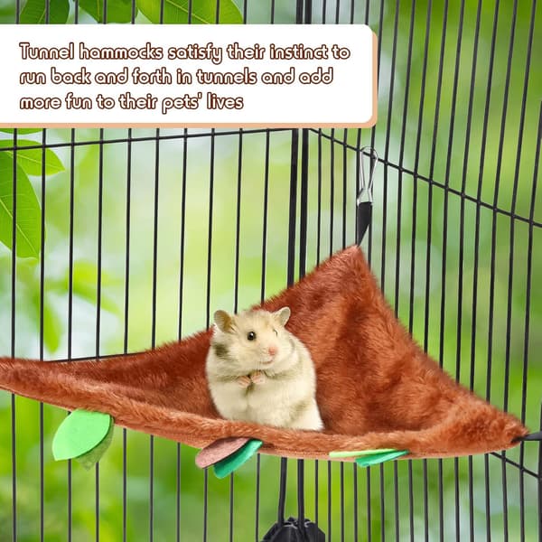 2 smådjurshängmattor, hamsterhängmattor, djungelhängmattor, eld