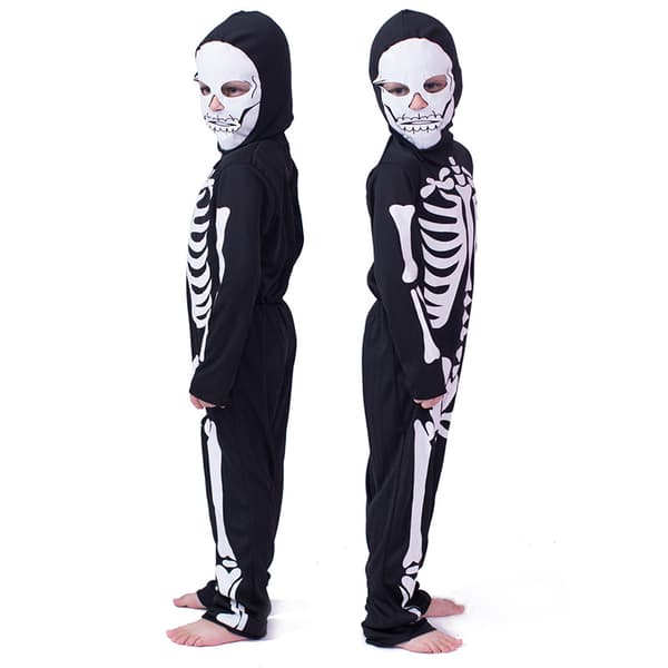Halloween-kostym Skelett