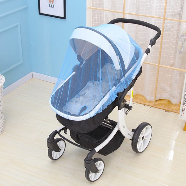 3 stk. Hvit Myggnetting for Baby til Barnevogn, Baby Carrier og Basseng