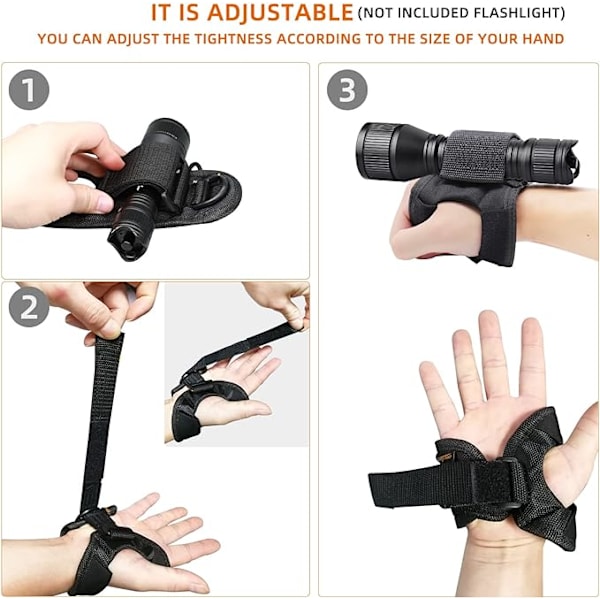 Sukellus taskulamppu hanska Hands Free Dragon taskulamppu pidike Univ