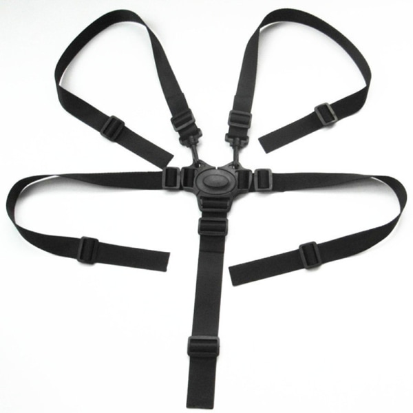 5 Point Baby Safety Harness Attachment,1 Adjustable Swivel Hook