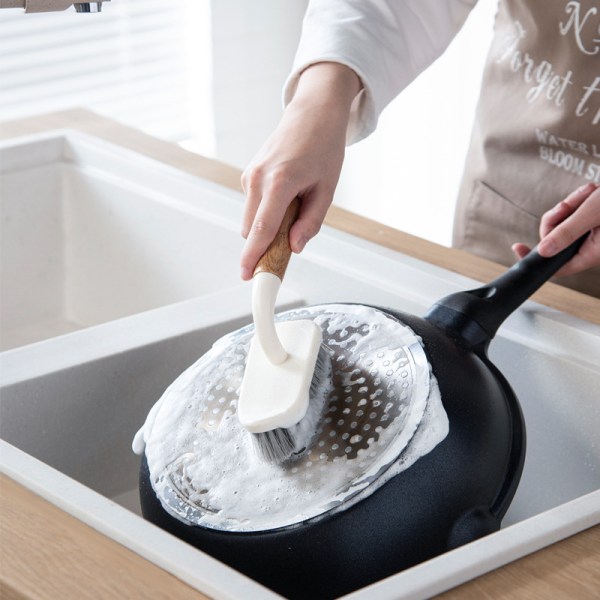 1 stk. gulvbørste toilet flise væg husholdning køkken potte bru