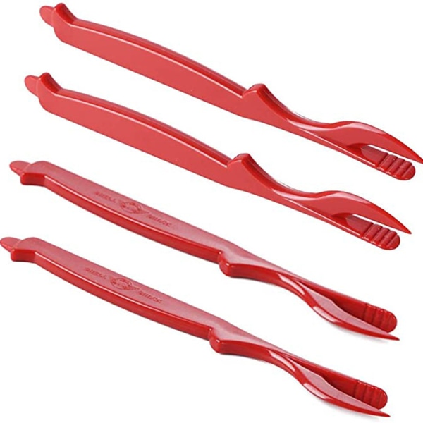 Shrimp peeler, set of 4 Plastic shrimp peeler, utensils for peel