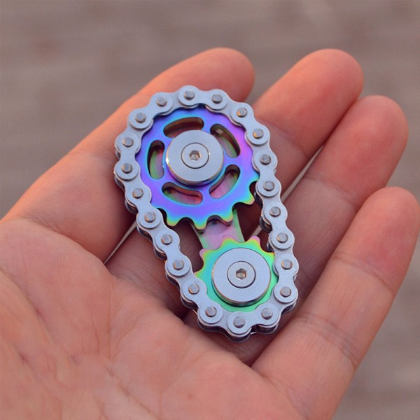 Fingertip Pinion Gear Wheel Rotating Pinion Styrehjul Legetøj R