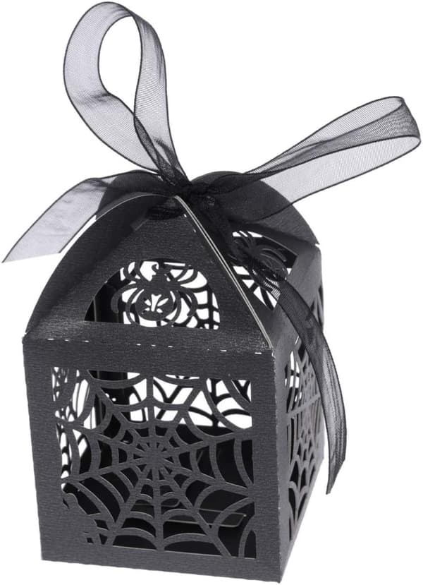 50 st ihåliga stansade presentaskar 2 x 2'' Halloween Bröllopsgodis
