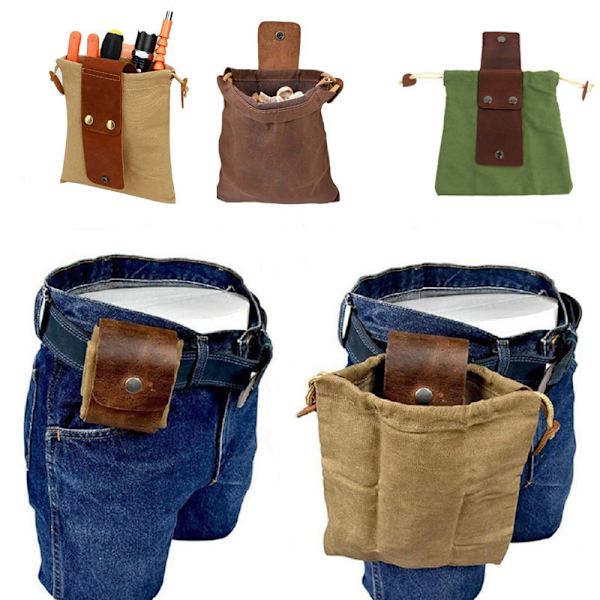 Camping Outdoor Food Bag Matp se Fruktplockp se Midja Hangin