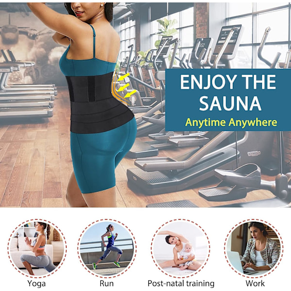 Taljetræner, Wrap Waist Trainer Band til kvinder