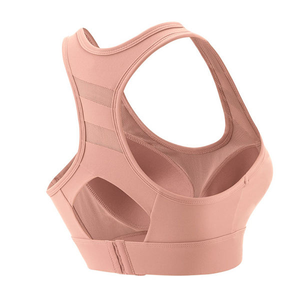 Korkea intensiteetti urheilualusvaatteet, kokoava urheilurintali - Pinkki XL