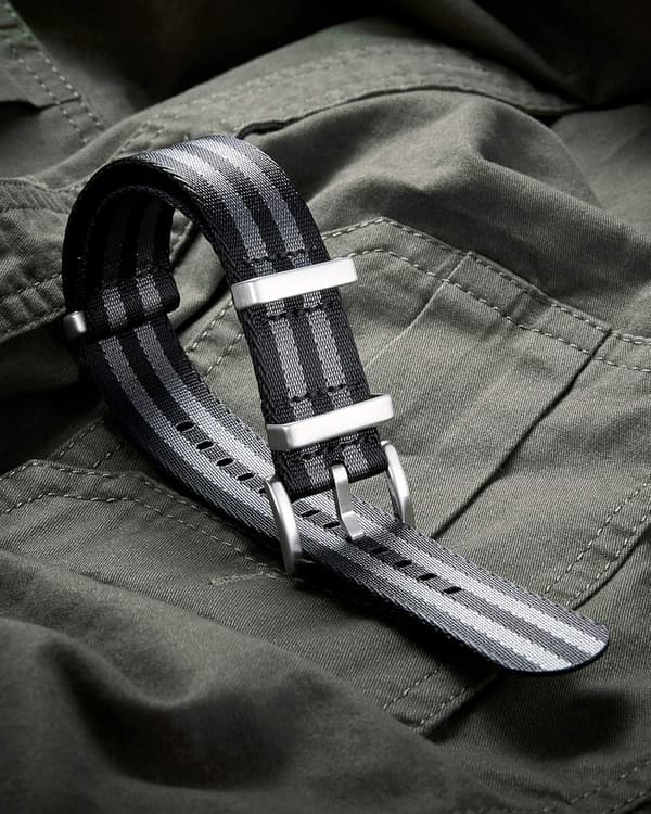 Militær nylon klokkestropp erstatnings klokkestropp - 18 mm