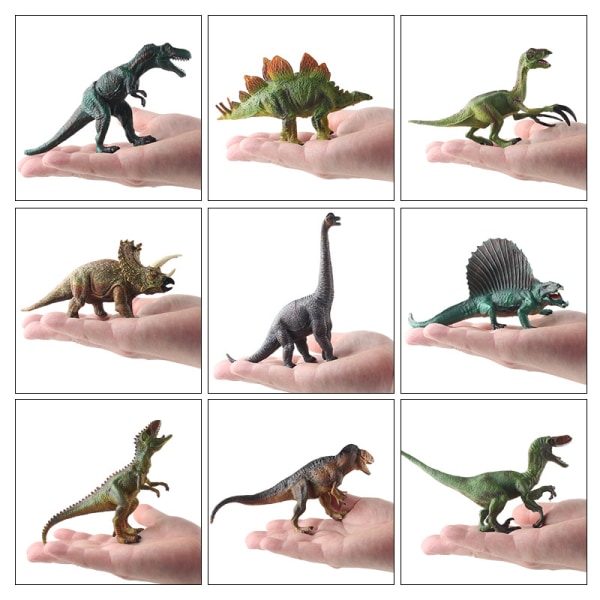 9 Simulerade Jurassic Model Brachiosaurus fusarium dinosaurie anima