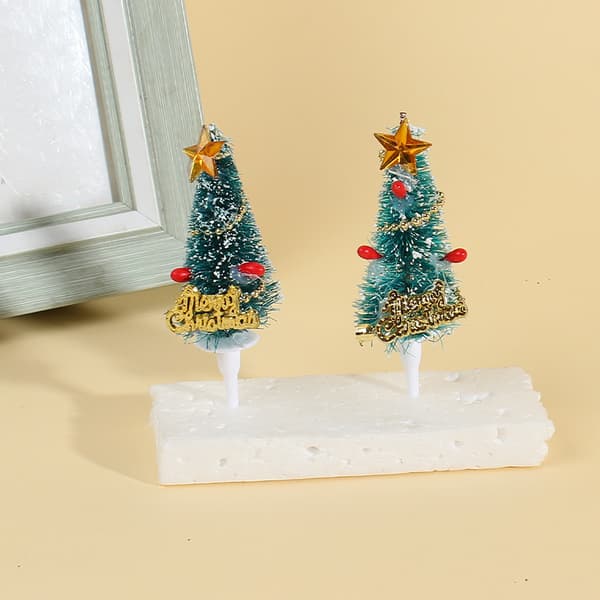 8 stk mini kake plugg-inn julebakingsted juletre le