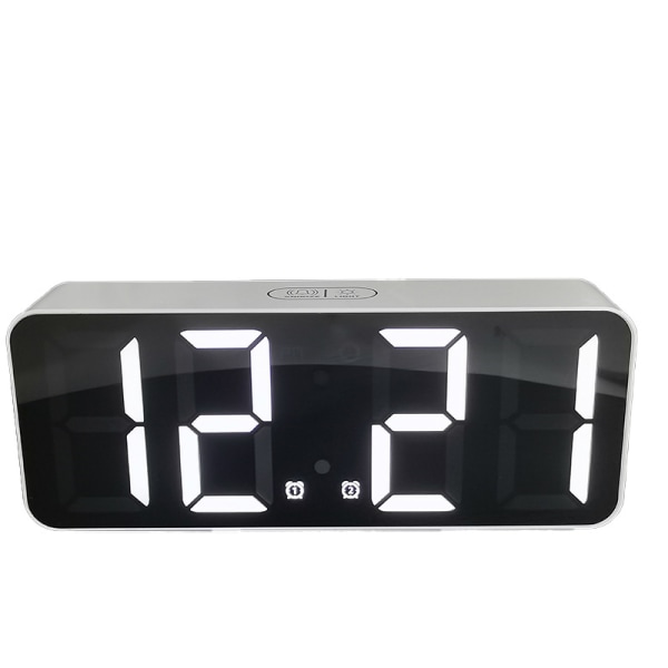 Digital Alarm Clock LED Display Desktop Clock