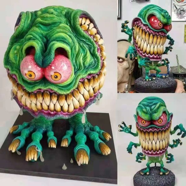 1 Pakke Kreativ Morsom Stor Håndverk Flerbeint Mutant Hode Fest