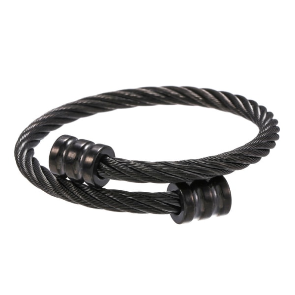 Personlig Vintage Rustfrit Stål Geometrisk Wrap Armbånd Ban