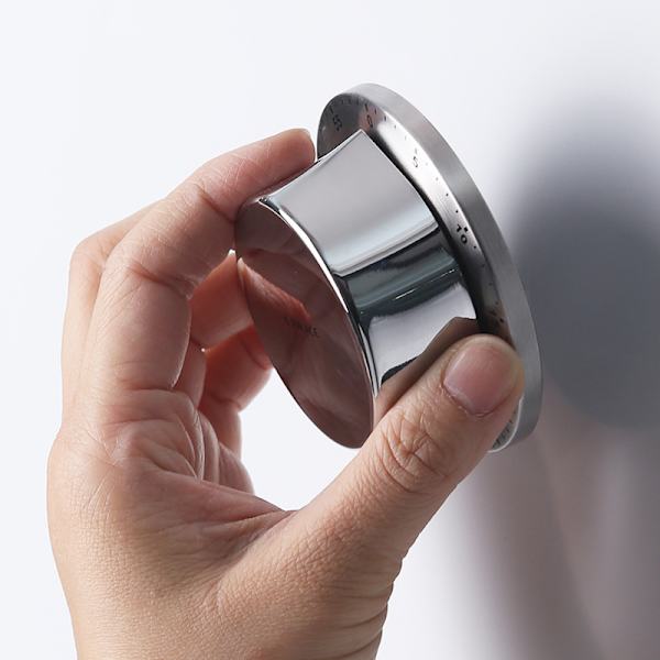 1 pakke mekanisk køkkentimer, magnetisk ståltællertimer,
