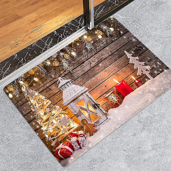 God Jul Matta God Jul Välkommen Dörrmattor Inomhus H