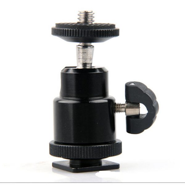 2 stk. GoPro-adapter, der understøtter GoPro8 1/4 standard hotshoe lille ac