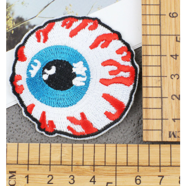15 stk. stryge-på patch broderi dekoration sy-på patches
