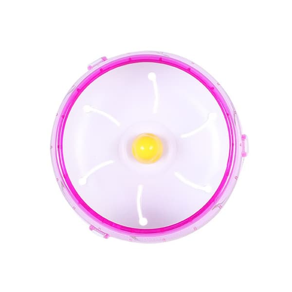 2 Hamster Running Spinner Wheel, Plast Djur Tyst Körning