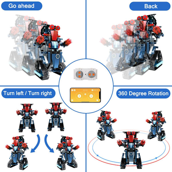 Robottilelut lapsille, hieno tiede rakennussarja pojille a