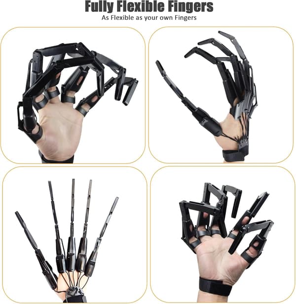 Leddet fingerstrekker, Halloween leddfinger, Flexi