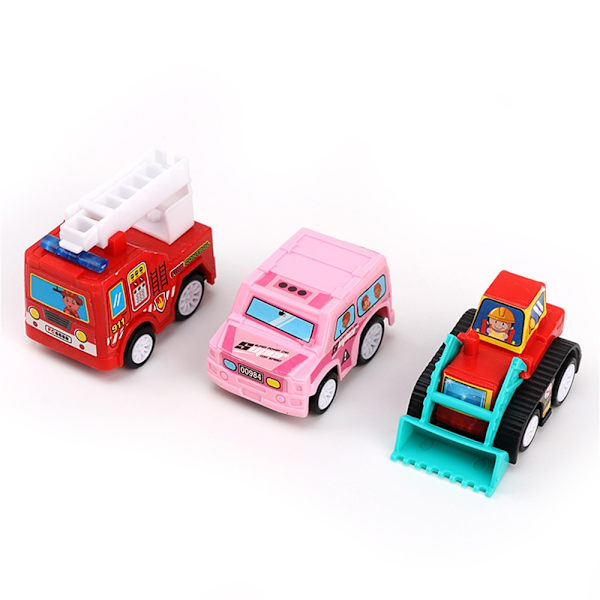 Miniature-eläkkeellä oleva automallilelu, autolelut, työkoneet, kuusi