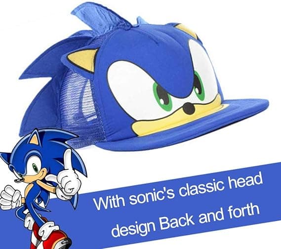 Igelkott Sonic Series Animation Rollspel Justerbar Baseballkeps