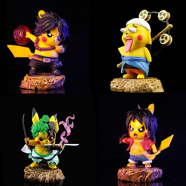 Merirosvokuningas cos Pikachu hauska nukke (Enilu Pikachu)