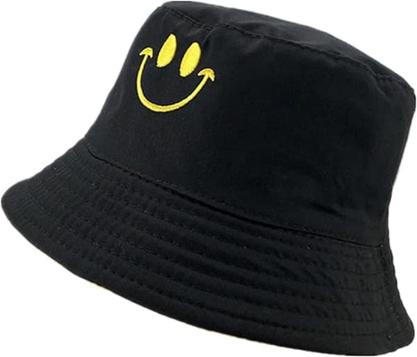 Fiskerhat, Dobbeltsidet Spand, Sammenfoldelig Solhat, Smiley