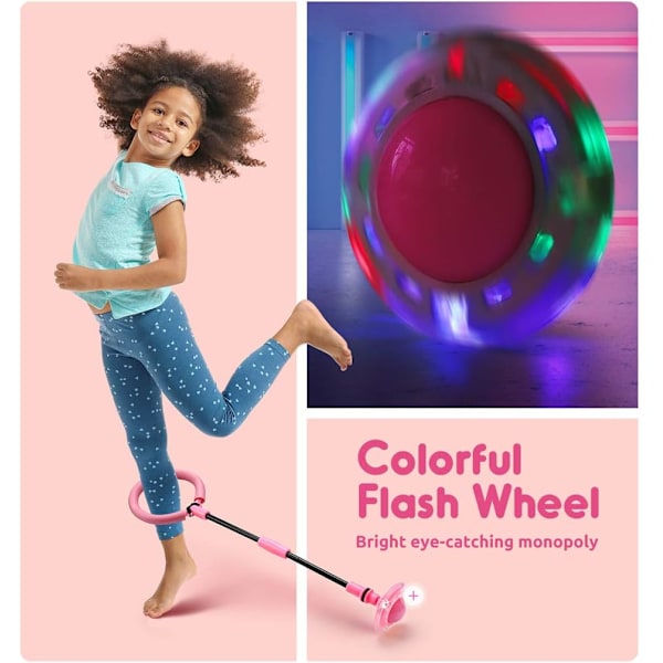 Lasten taittuva nilkkahyppynaru Flash Jump värikäs urheilukeinu B