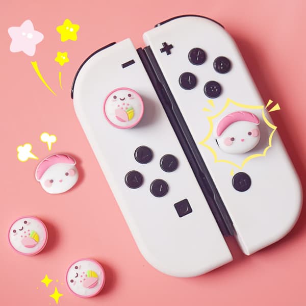 4 stk. Nintendo Switch sushi rocker cover
