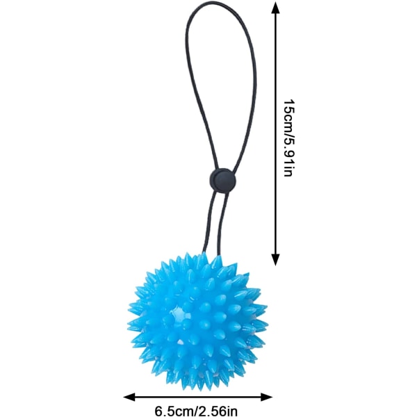 Stressboll i silikon för handstyrka, massageboll, antistress