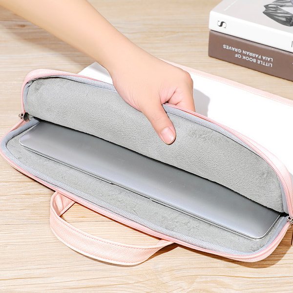 Fargematch Laptop Bag Kvinner 15,6 Tommers Ultra-tynn Indre Lapto