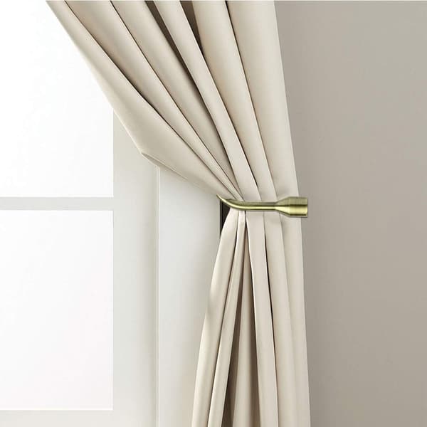 Gardinklips U-design krok i metall